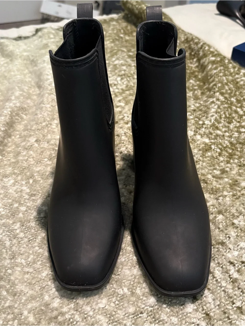Jeffrey Campbell Hurricane Waterproof Chelsea Boot in Matte Black